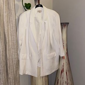 White blazer